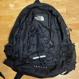 Black The North Face Jester Backpack